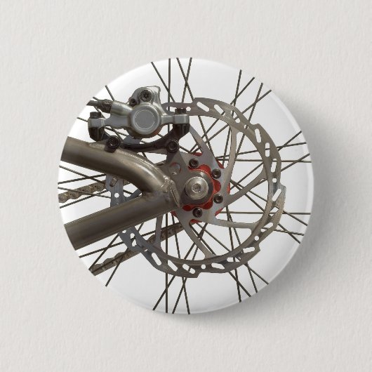 Knopf mit Fahrrad-Rad-Nabe Button (Vorderseite)
