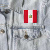 Knopf mit Flagge von Peru Button (Beispiel)