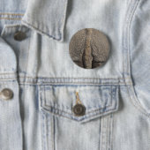 Knopf mit Nashorn-Haut Button (Beispiel)