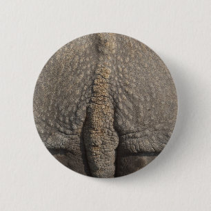 Knopf mit Nashorn-Haut Button