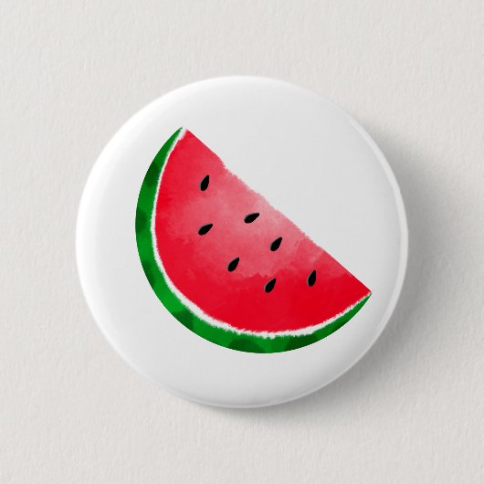 Knopf mit Wassermelone Button (Vorderseite)