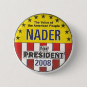 Knopf Nader 2008 Button (Vorderseite)