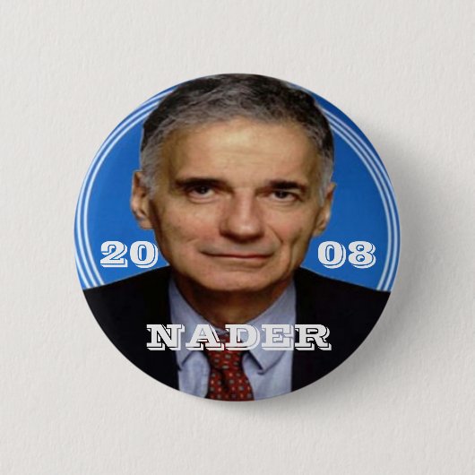 Knopf Nader 2008 Button (Vorderseite)