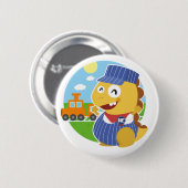 Knopf Nebraska VIPKID Button (Vorne & Hinten)