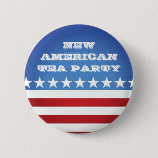 Knopf-Neues amerikanisches Tee-Party Button