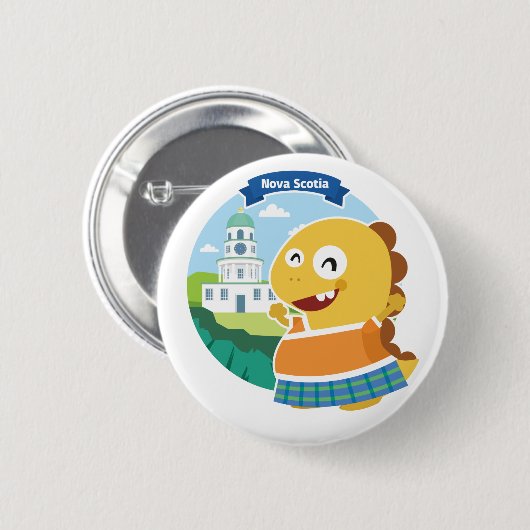 Knopf Neuschottlands VIPKID Button (Vorne & Hinten)