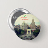 Knopf NEW YORK, NEW YORK Button (Vorne & Hinten)