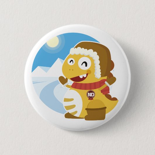 Knopf North Dakota VIPKID Button (Vorderseite)