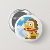 Knopf North Dakota VIPKID Button (Vorne & Hinten)