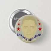 Knopf Obama '08 Button (Vorne & Hinten)