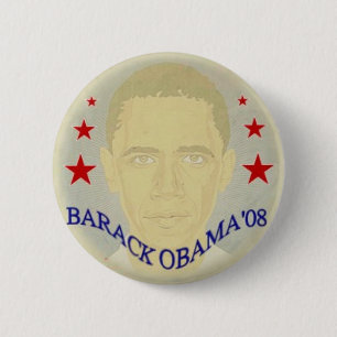 Knopf Obama '08 Button
