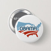 Knopf Obama 08AMA Button (Vorne & Hinten)
