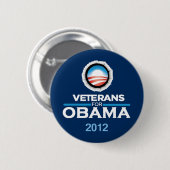 Knopf Obama 2012 Button (Vorne & Hinten)
