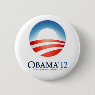 Knopf Obama 2012 Button