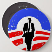 Knopf Obama 2012 Button (Vorne & Hinten)