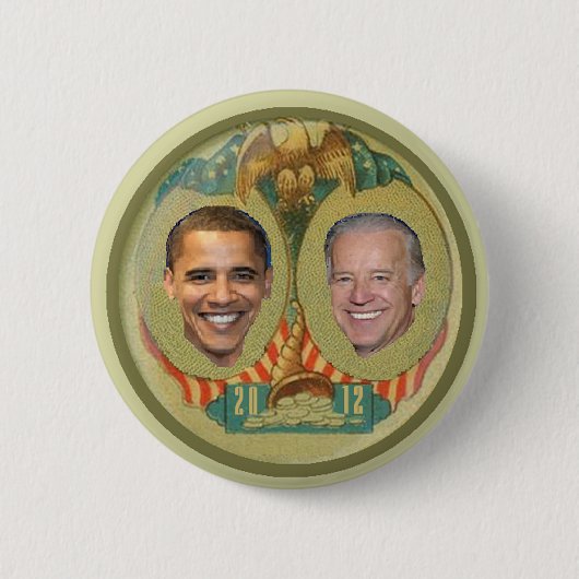 Knopf Obama 2012 Button (Vorderseite)
