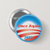 Knopf Obama 2012 Button (Vorne & Hinten)