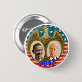 Knopf Obama 2012 Button (Vorne & Hinten)
