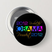 Knopf OBAMA 2012 Button (Vorne & Hinten)