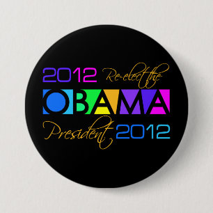 Knopf OBAMA 2012 Button