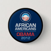 Knopf Obama 2012 Button (Vorderseite)
