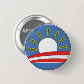 Knopf Obama 2012 Button (Vorne & Hinten)