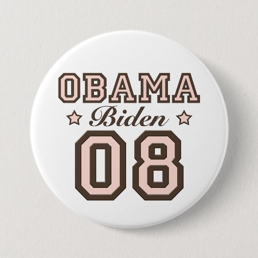 Knopf Obama Biden 08 Button (Vorderseite)