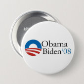 Knopf Obama Biden Button (Vorne & Hinten)