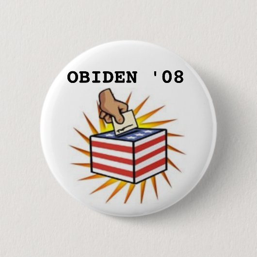 KNOPF OBAMA BIDEN BUTTON (Vorderseite)