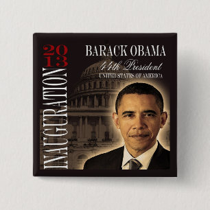 Knopf Obama-Einweihungs-2013 Button