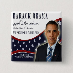 Knopf Obama-Einweihungs-2013 Button