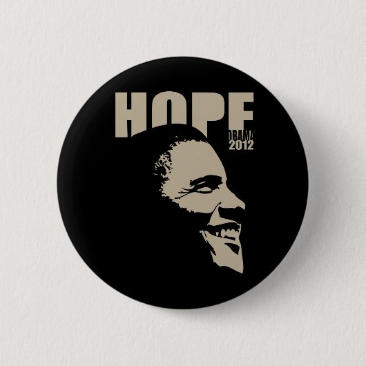 Knopf Obama-Hoffnungs-2012 Button (Vorderseite)
