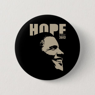 Knopf Obama-Hoffnungs-2012 Button