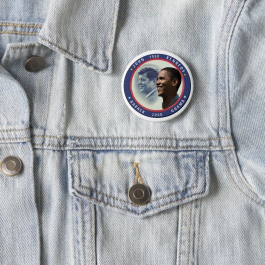 Knopf Obama JFK Button (Beispiel)