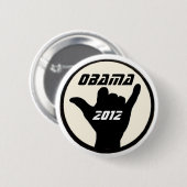 Knopf Obama Shaka Button (Vorne & Hinten)