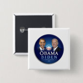 Knopf ObamaBiden 2 Button (Vorne & Hinten)