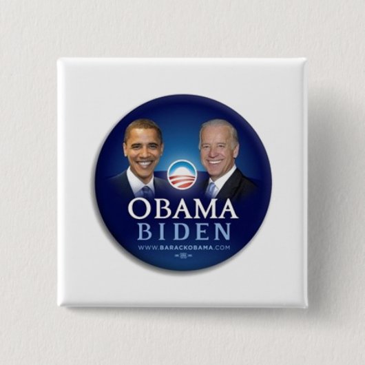 Knopf ObamaBiden 2 Button (Vorderseite)