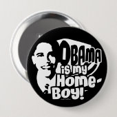 Knopf Obamahomeboy-2008 Button (Vorne & Hinten)
