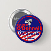 Knopf O'Donnells Delaware Button (Vorne & Hinten)