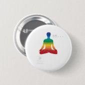 Knopf OMs Lotus Chakras Button (Vorne & Hinten)