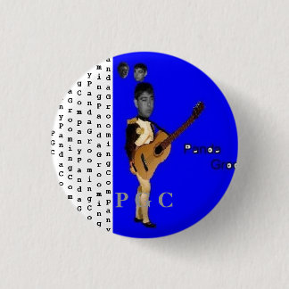 Knopf Panda Grooming Company Button