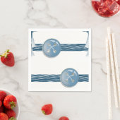 Knopf PapierNapkins Serviette (Beispiel)