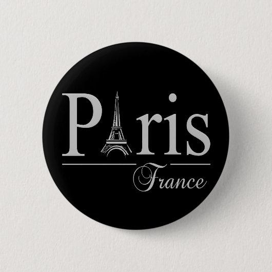 Knopf Paris Frankreich Button (Vorderseite)