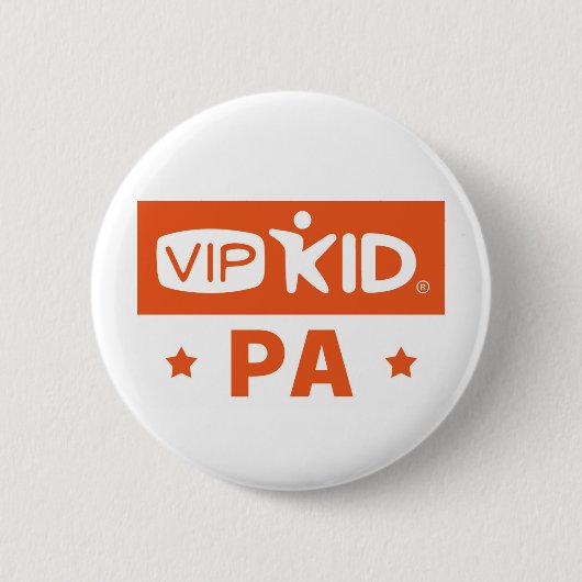 Knopf Pennsylvanias VIPKID Button (Vorderseite)