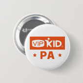 Knopf Pennsylvanias VIPKID Button (Vorne & Hinten)