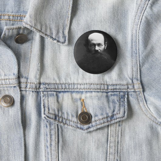 Knopf Peter Kropotkin Button (Beispiel)