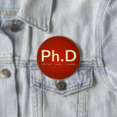 Knopf Ph.D (positiv glücklich geschieden) Button (Beispiel)