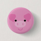 Knopf Pink Piggy Button (Vorderseite)