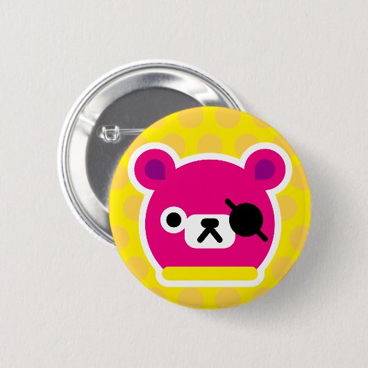 Knopf - Pinko Button (Vorne & Hinten)