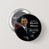Knopf Präsidenten-Barack Obama Button (Vorne & Hinten)